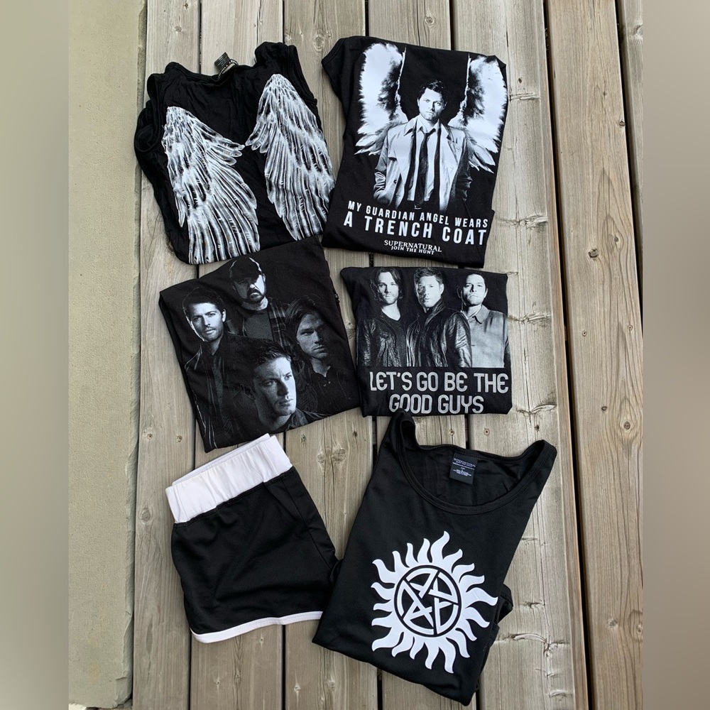 Supernatural Tank Top Bundle 6 Pc